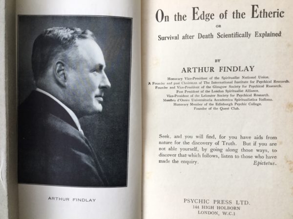 On_the_Edge_of_the_Etheric_Arthur_Findlay