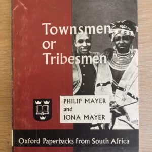 Townsmen_or_Tribesmen_Philip_Iona_Mayer