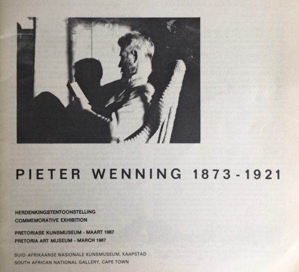Pieter Wenning 1873-1921: Herdenkingstentoonstelling